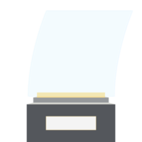kristall glas trofén plack företags- gåva utmärkelser arkiv png