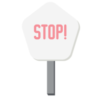Placard Stop Demonstration Public Awareness Protest Signboard Stick png