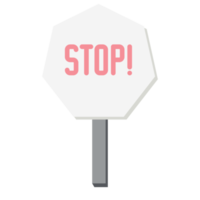 Placard Stop Demonstration Public Awareness Protest Signboard Stick png