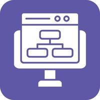 Website Structure Icon Vetor Style vector