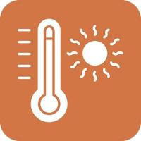 caliente icono vetor estilo vector