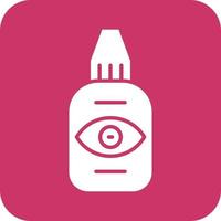 Eye Drop Icon Vetor Style vector