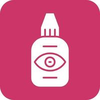 Eye Drop Icon Vetor Style vector