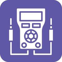 Voltmeter Vector Icon Design