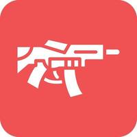 Machine Gun Vector Icon Design
