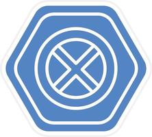 No Stopping Vector Icon Design