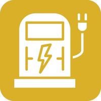 Charging Station Vector Icon Design