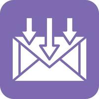 Inbox Vector Icon Design