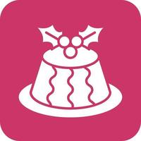 Pudding Vector Icon Design