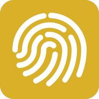 Fingerprint Vector Icon Design