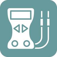 Voltmeter Vector Icon Design