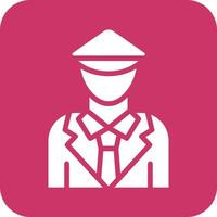 Pilot Vector Icon Design