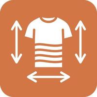 Clothes Measurement Vector Icon Design