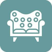 Sofa Icon Vetor Style vector