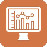 Statistics Icon Vetor Style vector