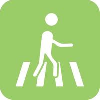 Pedestrian Vector Icon Design