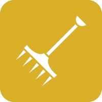 Rake Icon Vetor Style vector