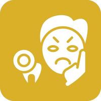 Toothache Vector Icon Design