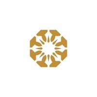 Style Luxury Idea Pattern Unique Colorful Abstract Mandala Logo Design Template Vector a3