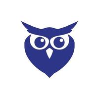 owl logo wise bird logo owl symbol logo for education a12 vector