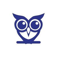 owl logo wise bird logo owl symbol logo for education a2 vector