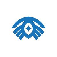 symbol simple avatar logo for computer gamers b3 vector