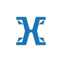 x logo design easy catchy x design unknown icon a3 vector