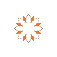 Anatolian Culture Motif Colorful Abstract Carpet and Rug Pattern Logo Turkish Design Template Vector a80
