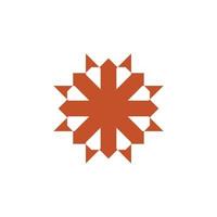 Anatolian Culture Motif Colorful Abstract Carpet and Rug Pattern Logo Turkish Design Template Vector a87