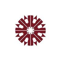 Anatolian Culture Motif Colorful Abstract Carpet and Rug Pattern Logo Turkish Design Template Vector a9