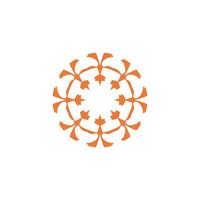 Anatolian Culture Motif Colorful Abstract Carpet and Rug Pattern Logo Turkish Design Template Vector a27