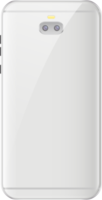 modern vit pekskärm mobiltelefon läsplatta smartphone isolerat png