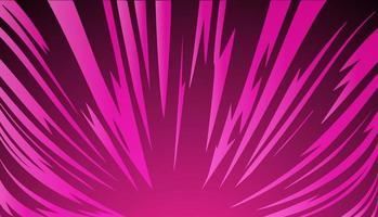 Purple background with explosion force lines. vector