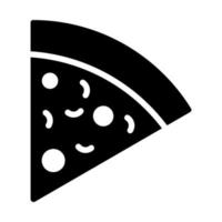 An icon of pizza slice is up for premium use, editable style vector