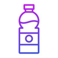 Check out an amazing icon of water bottle in editable style vector