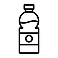 cheque fuera un increíble icono de agua botella en editable estilo vector