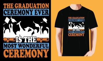 the graduation ceremony ever. vector