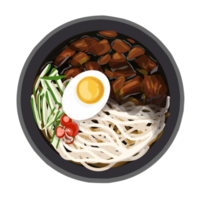 ilustración de comida coreana png