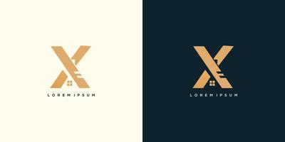 Building logo design vector with creative style