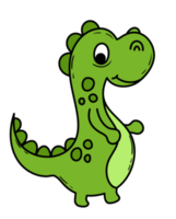 söt baby dinosaurie png