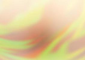 Light Yellow, Orange vector abstract blurred background.