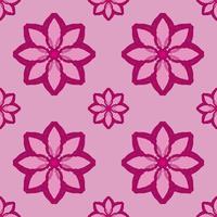 seamless pattern with flowers illustration background photo