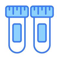 A laboratory equipment for trendy style vector test tube icon