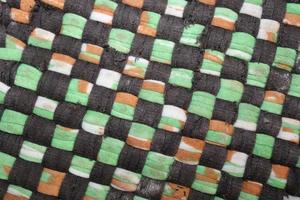 photo of old colorful cloth pattern