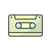 Cassette Tape icon vector design templates