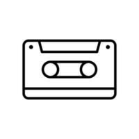 casete cinta icono vector diseño plantillas