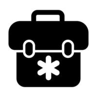 A beautiful vector of medical bag, first aid kit for medical emergency