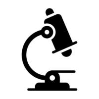 Beautiful design of microscope, a lab equipment, modern style vector