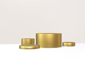 podium, stage, pedestal, product  display, display, gold photo