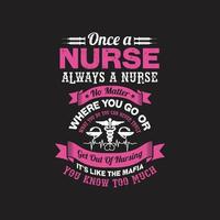 International Nurse day quotes design vector. vector